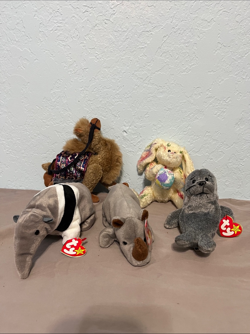 Set of Five Vintage Beanie Babies